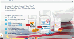 Desktop Screenshot of amerimedrx.com