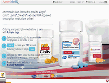 Tablet Screenshot of amerimedrx.com